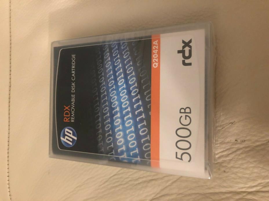 HP Q2042A 500GB RDX Hard Drive Cartridge NEW FACTORY SEALED
