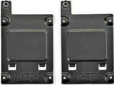 Fractal Design SSD Bracket Kit Type A Fits Define R6 Compatible Black 2 Pack