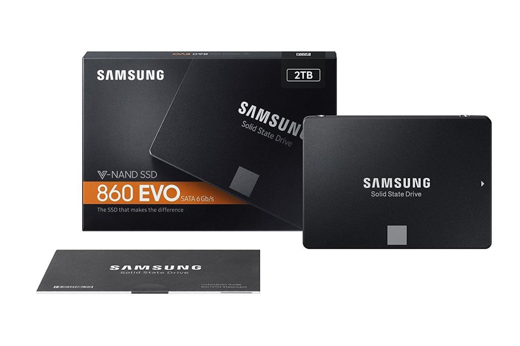 Samsung 860 Evo MZ-76E2T0E 2TB HDD - Sealed Box