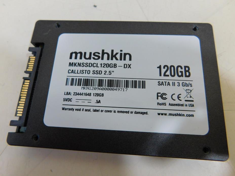 Mushkin Callisto 120 GB SSD Storage PC / Laptop MKNSSDCL120GB