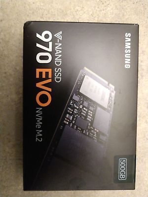 Samsung 970 Evo 500Gb - Nvme Pcie M.2 2280 Ssd (Mz-V7E500Bw)