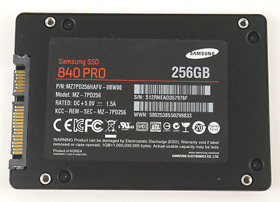 Samsung 256GB SATA III MZ-7PD256 2.5