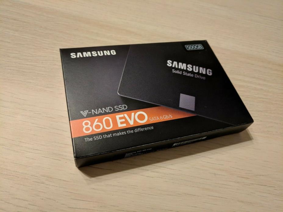 Samsung 860 EVO 500GB 2.5-Inch SATA III Internal SSD MZ-76E500B/AM