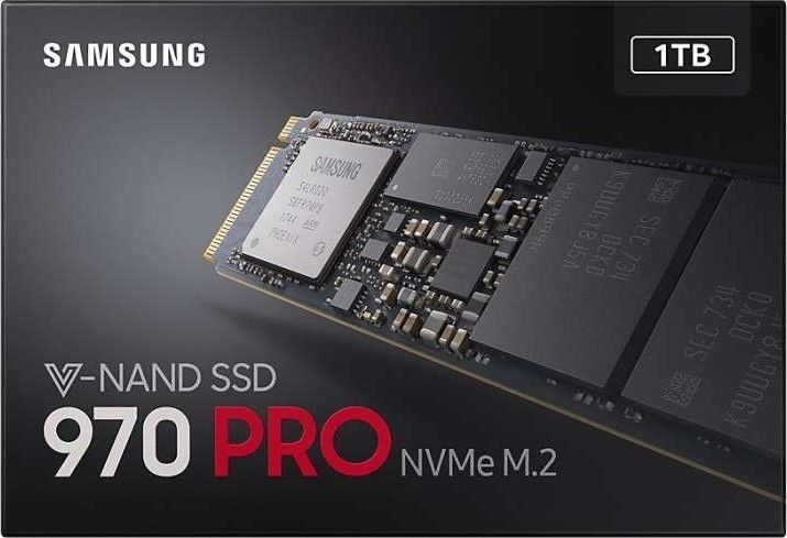 Samsung 970 Pro 1TB NVMe M.2 PCIe Solid State Drive SSD MZ-V7P1T0E New In Box