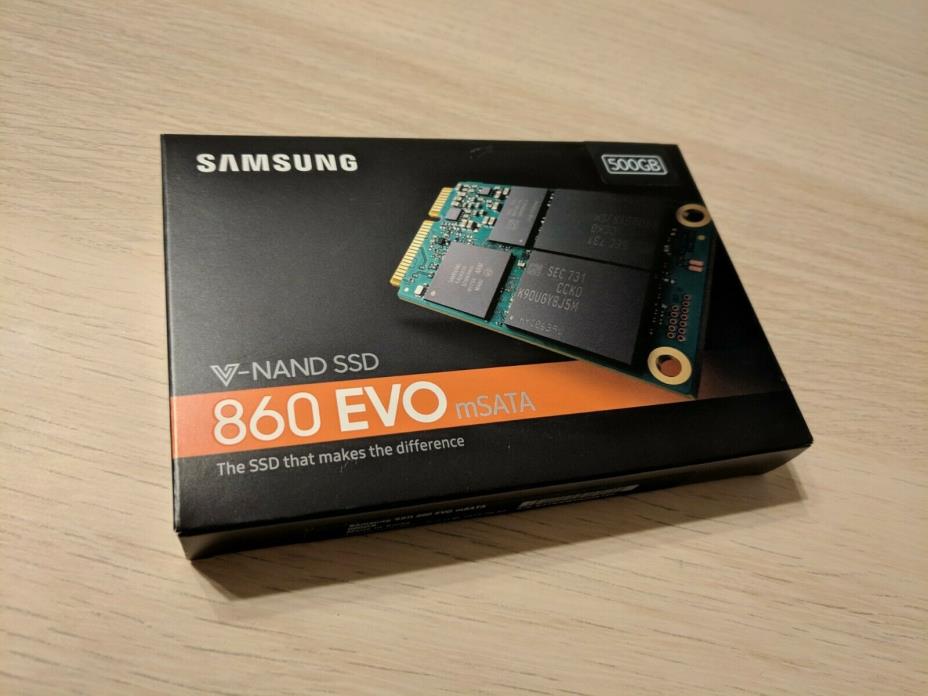Samsung MZ-M6E500BW 860 EVO 500 GB mSATA Internal SSD