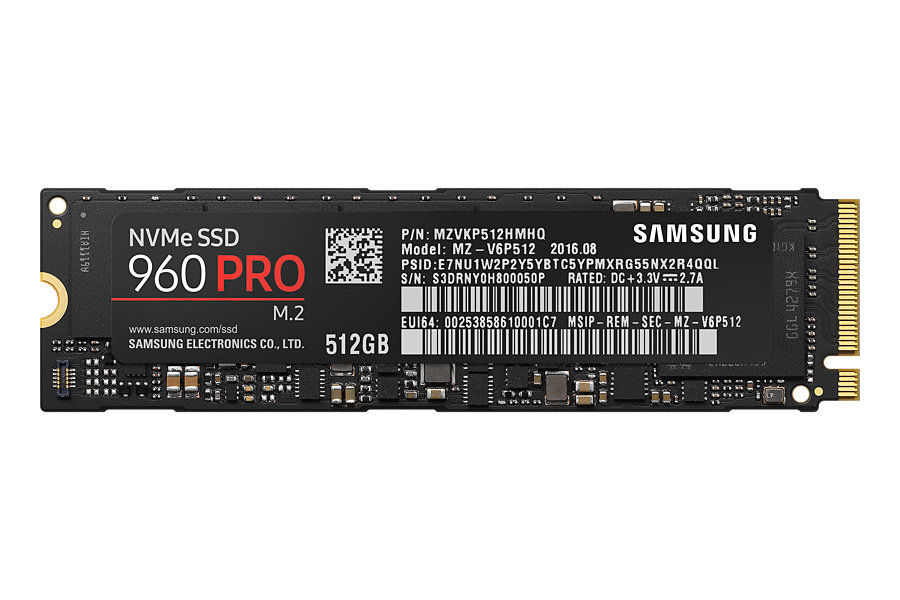 Samsung 960 PRO NVMe M.2 512GB Internal SSD