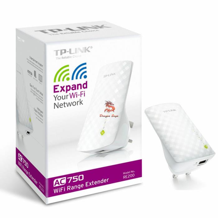 TP-Link AC750 RE200 Dual Band Wi-Fi Range Extender
