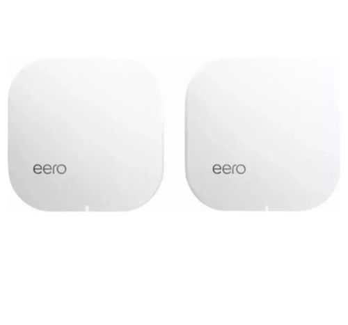 New EERO -Ac Tri Band Wi-fi Access Point - White - 2 Pack B010201