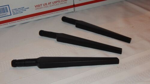 Genuine Replacement Antennas for Netgear Nighthawk (R7000, R6900) Lot of 3.