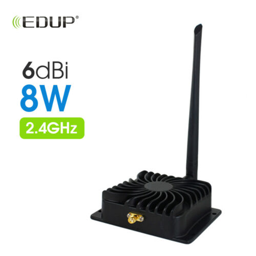 Power 6dBi Amplifier Signal EDUP Wireless WiFi 8W EP-AB003 2.4Ghz Extender Range