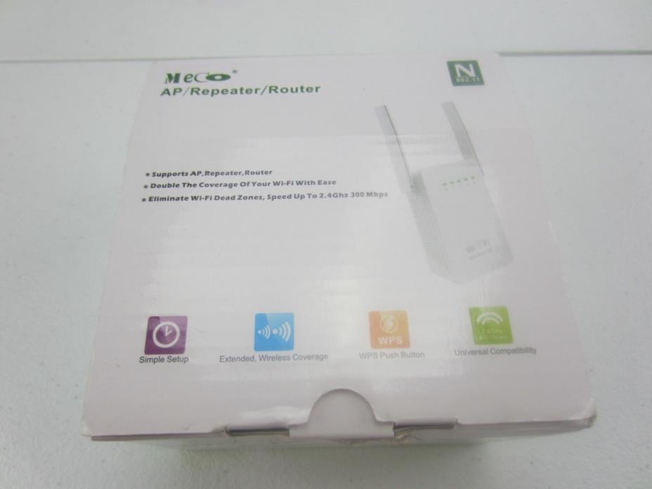 MECO AP/Repeater/Router N 802.11 - 300Mbps NEW