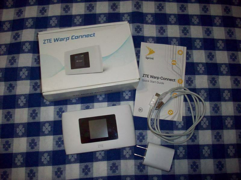 ZTE Warp Connect - LTE 4G WIFI Hotspot - MF920VHS carrier Sprint