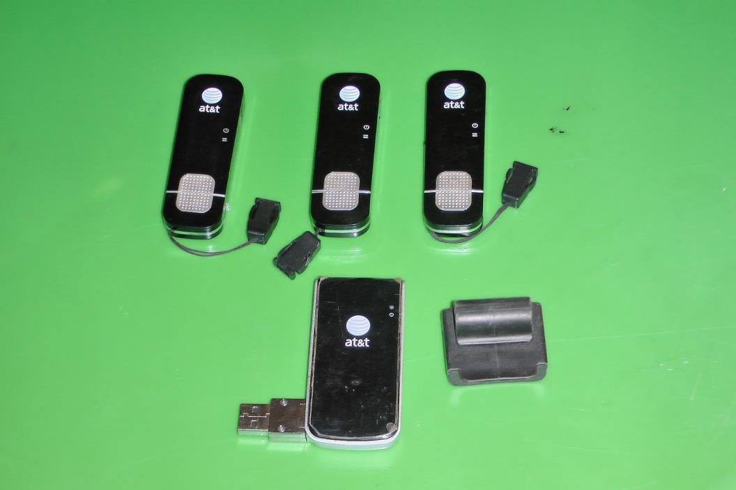 4 Sierra Wireless USB Broadband Modems Shockwave & Lightning Tested Works!