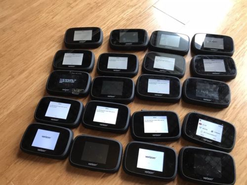 Lot Of 20x - Verizon MiFi 7730L Jetpack 4g LTE Mobile Hotspot Modem - + Chargers