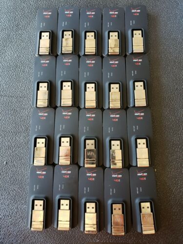 Lot of 20 Verizon Novatel Mifi MC620 / USB620L High Speed Wifi 4G LTE Unlocked!