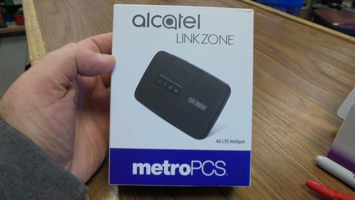 Alcatel Link Zone 4G LTE Hotspot Metro PCS NEW (AX)