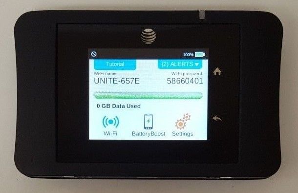 NETGEAR AT&T Unite Pro AirCard 781s 4G LTE Black Mobile Hotspot WiFi