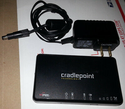 Cradlepoint CBR450 Wired Router Expresscard Modem Hotspot HW v1.1 Firmware 3.5.0