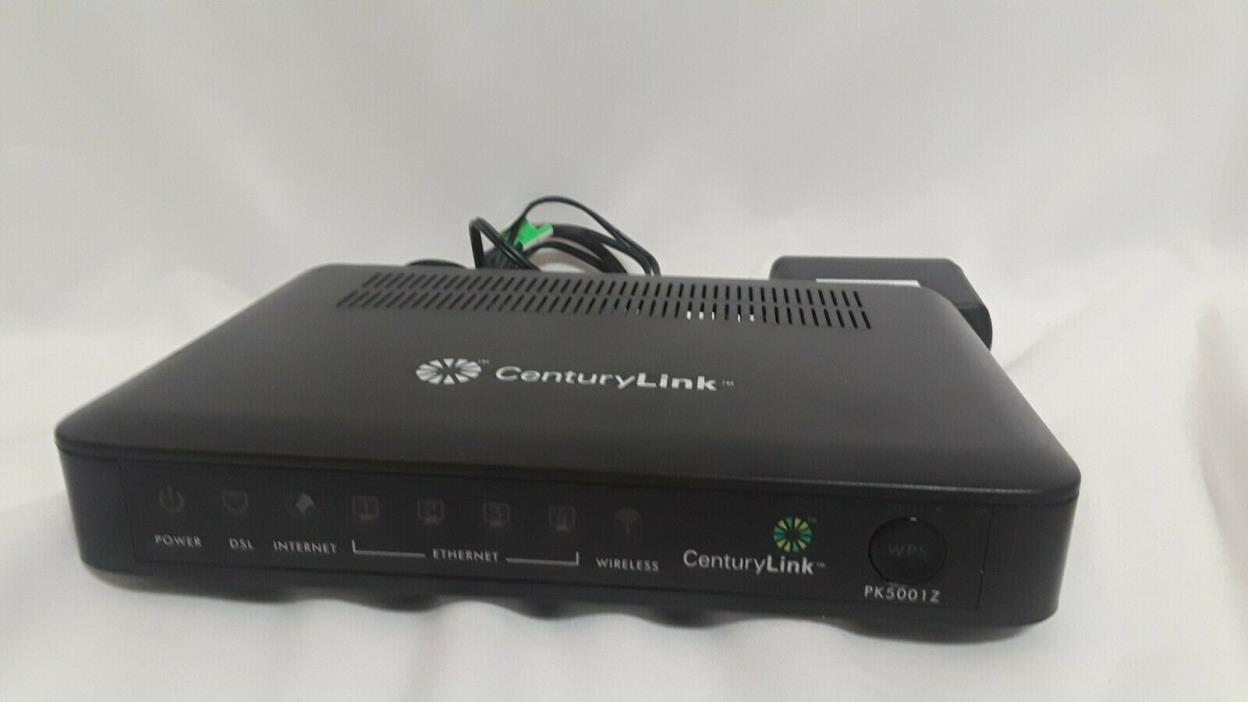 CenturyLink ZyXEL PK5001Z DSL Modem / Wireless Router