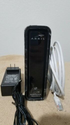 ARRIS SURFboard SBG6580-2 8x4 DOCSIS 3.0 Cable Modem And Wi-Fi Router