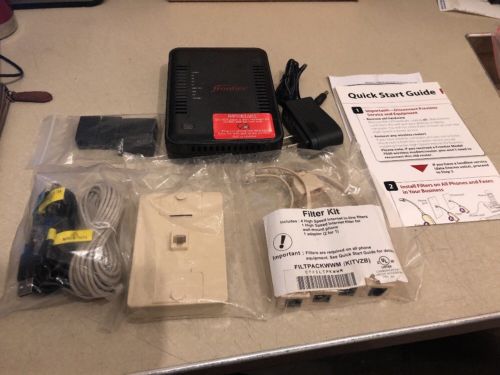 Westell Frontier 7500 ADSL2+ modem and frontier filter pack
