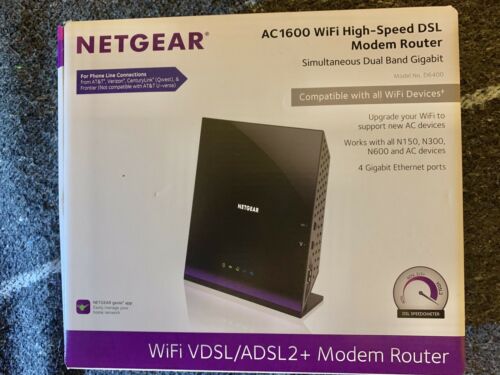 Netgear AC1600 Cable Modem/ Router
