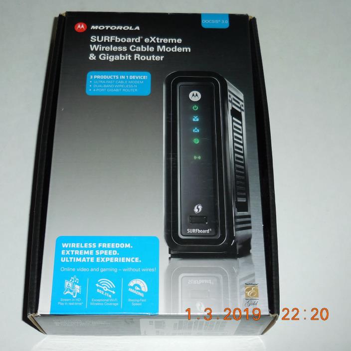 Motorola SURFboard SBG6580 (570763-006-00) 409.6 Mbps Cable Modem