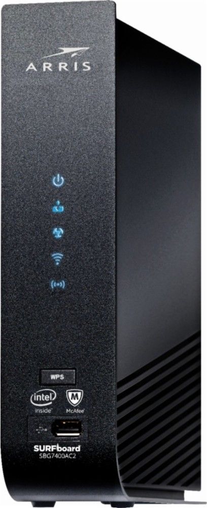 ARRIS SBG7400AC2 DOCSIS 3.0 24X8 Cable Modem & AC2350 Wi-Fi Router Combo
