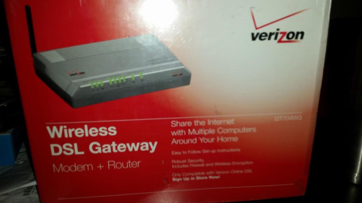 Verizon Wierless modem + router DSL Gateway