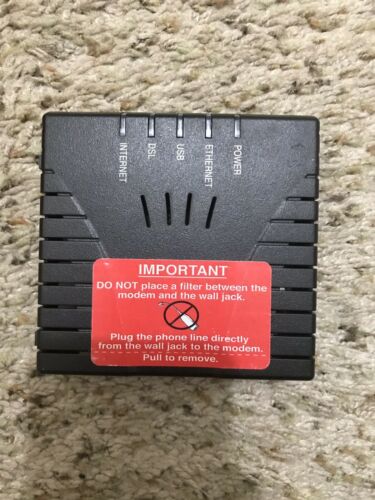Westell ADSL2+ router, BASE UNIT ONLY, No Adapter