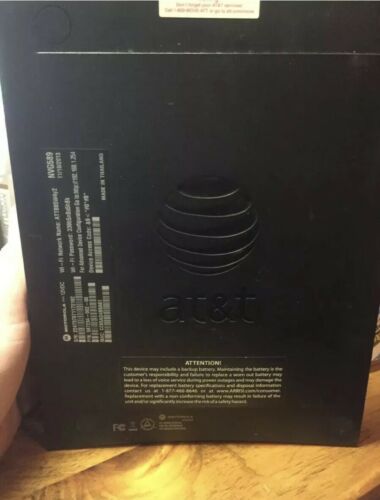 AT&T Uverse Motorola NVG589 - Gateway Modem Router With Power Cord