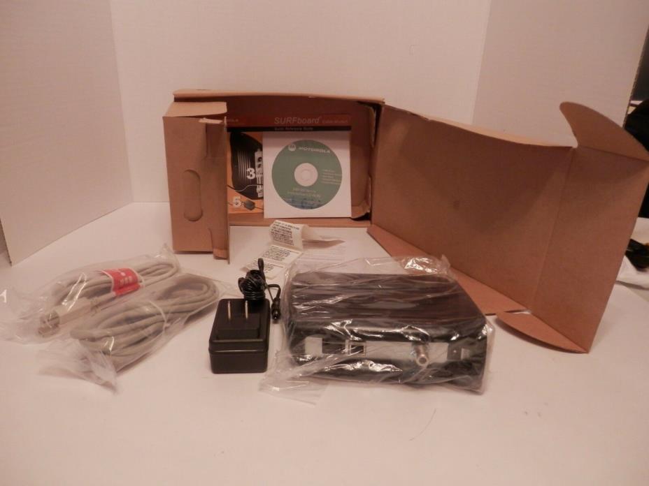 Motorola Cable Modem SB5101-NEW In Open Box-Free Shipping
