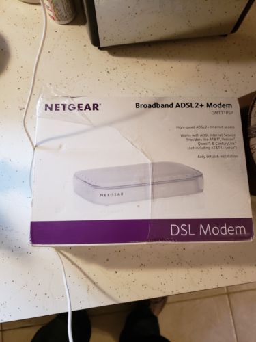 Netgear DM111PSP Broadband ADSL2+ Modem for CenturyLink, Verizon, AT&T, Qwest