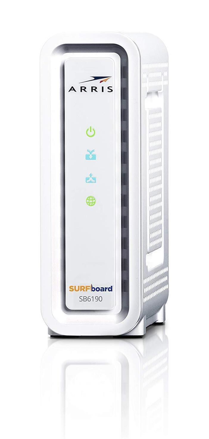 ARRIS SURFboard SB6190 32x8 DOCSIS 3.0 Cable Modem Minor Box Damage