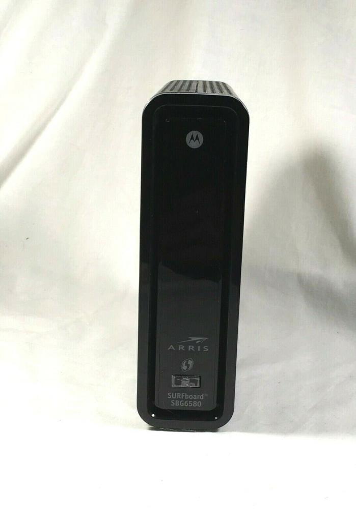 Arris Surfboard SBG6580 Cable Modem & Wifi Router– No AC Cord
