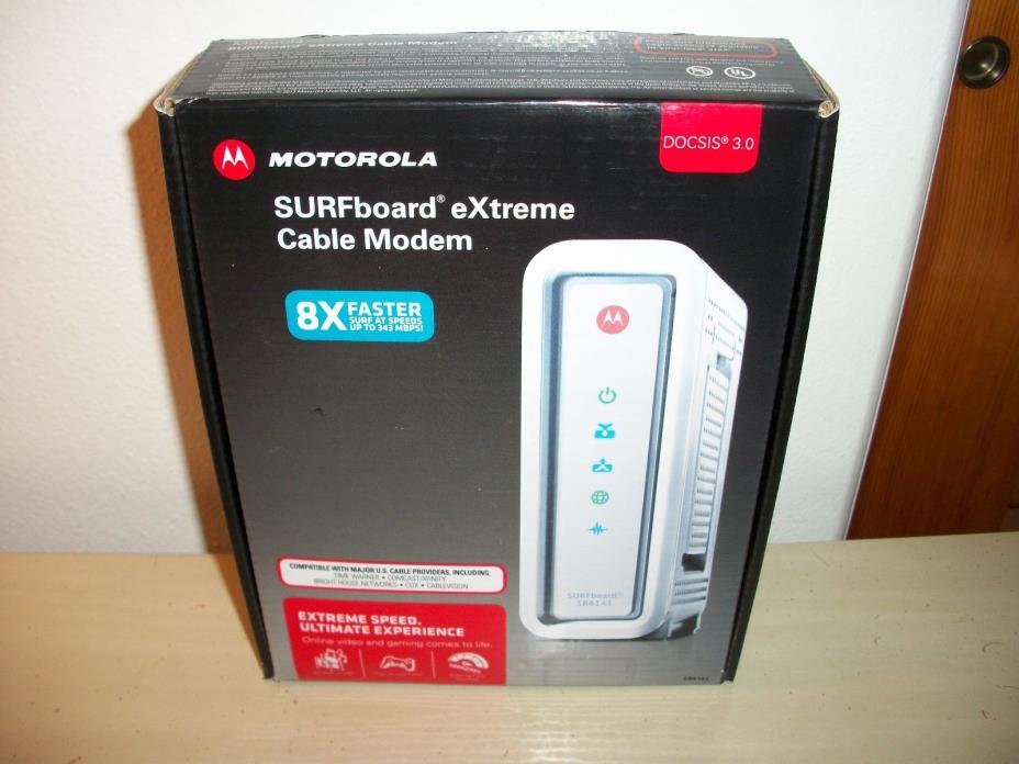 Motorola SURFboard SB6141 (581902-022-00) 351.23 Mbps Cable Modem
