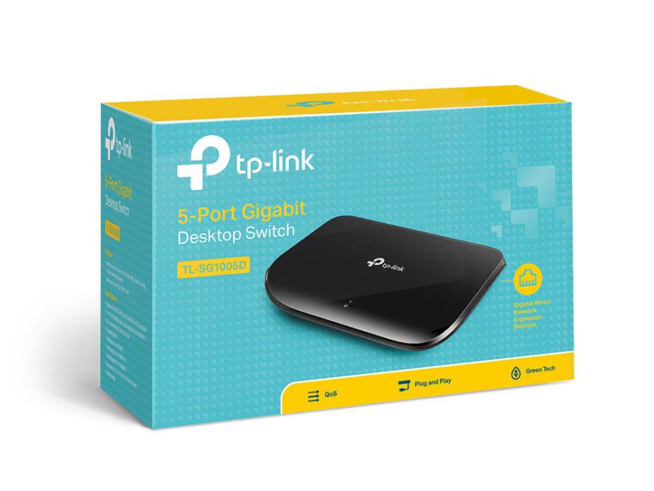 **NEW**TP Link 5-Port Gigabit Desktop Switch TL-SG1005D