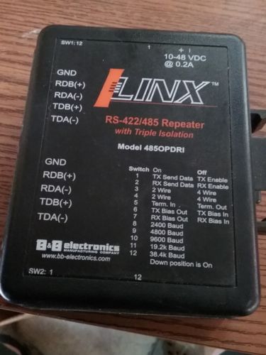 LINX RS-42/485 REPEATER MODEL 4850PDRI  793