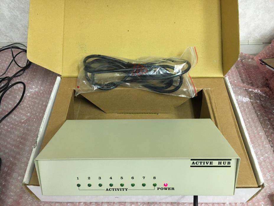 AN-808T Active Hub 8-Port, ARCNET