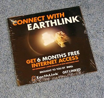 Earthlink Internet Access 2002 CD - New in Shrink Wrap