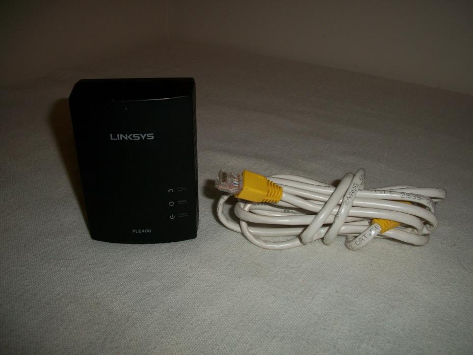 Linksys Cisco Powerline Network Adapter PLE400