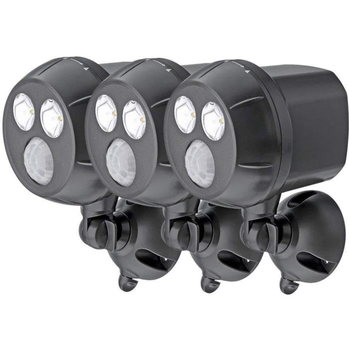 Weatherproof Wireless Battery Powered LED Ultra Bright Spotlight Motion Sensor