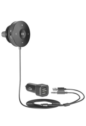 TaoTronics Bluetooth Car Kit Bluetooth Receiver Bluetooth 4.2 Hands-Free Audio