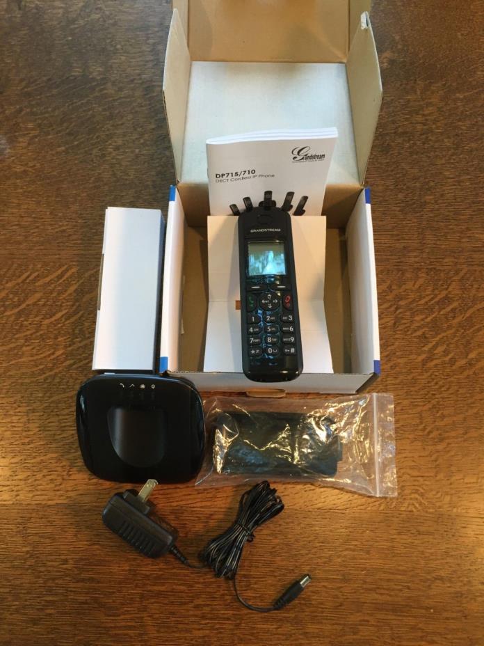 Grandstream DP715 Cordless VOIP phone -- Expand your VOIP functionality