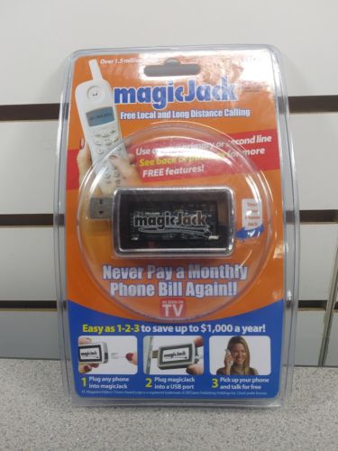 Magic Jack Plus VoIP Phone Adapter USB PC NEW  FREE SHIPPING
