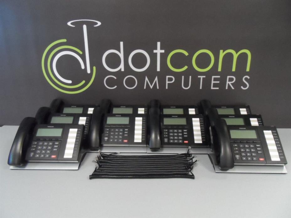Toshiba DP5022-SDM Business Display 10-Button Telephone CIX 40 Series Lot 10x