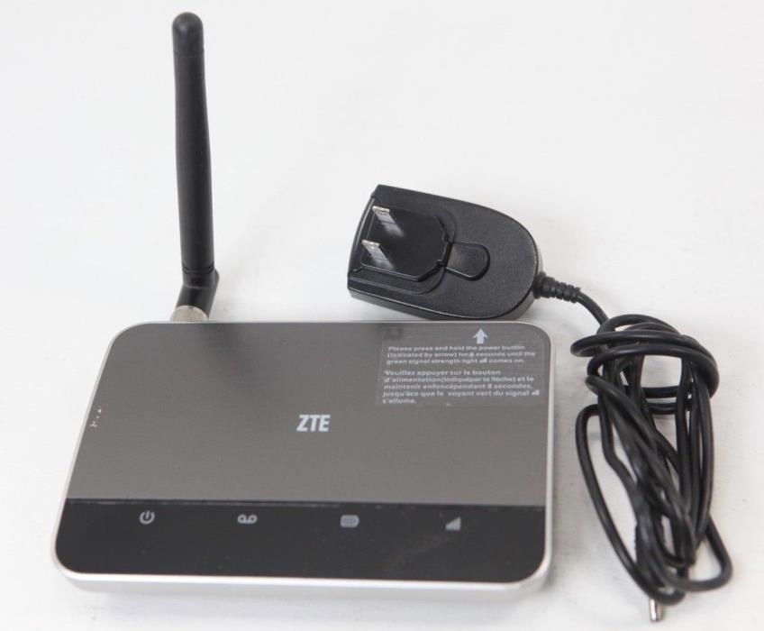 FIDO ZTE WF720 Wireless Home Phone Base w/ AC Adapter - Canadian Network