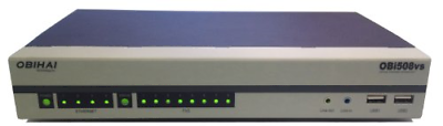 Obihai OBi508vs Universal Telephone Adapter with 8-Phone Ports FXS, T.38 Fax, 1