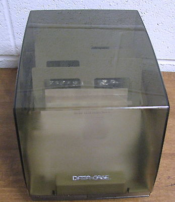 Vintage CD Plastic Storage Case Data-Case with Dividers & Accessories