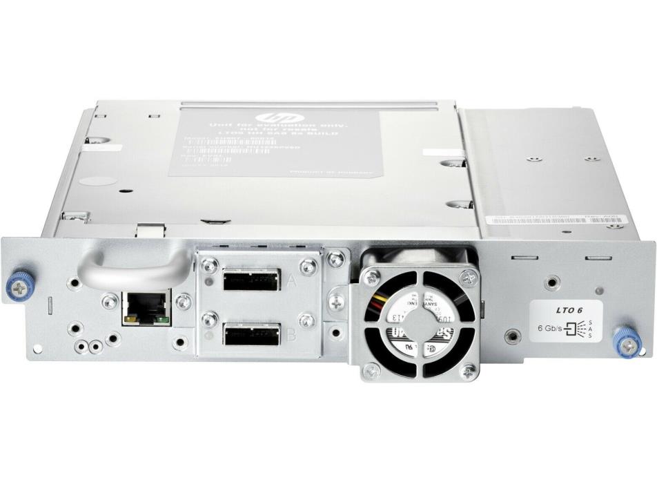 HP BRSLA-1204-DC LTO6 Ultrium Internal Tape Drive/AQ288D#103/C0H27A - VGC/NEW!!
